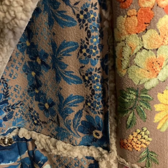 JohnnyWas Shearling Fall Jacket New - Picture 4 of 5